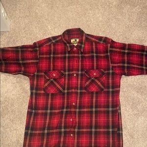 Field and Stream Button Up Plaid Flannel